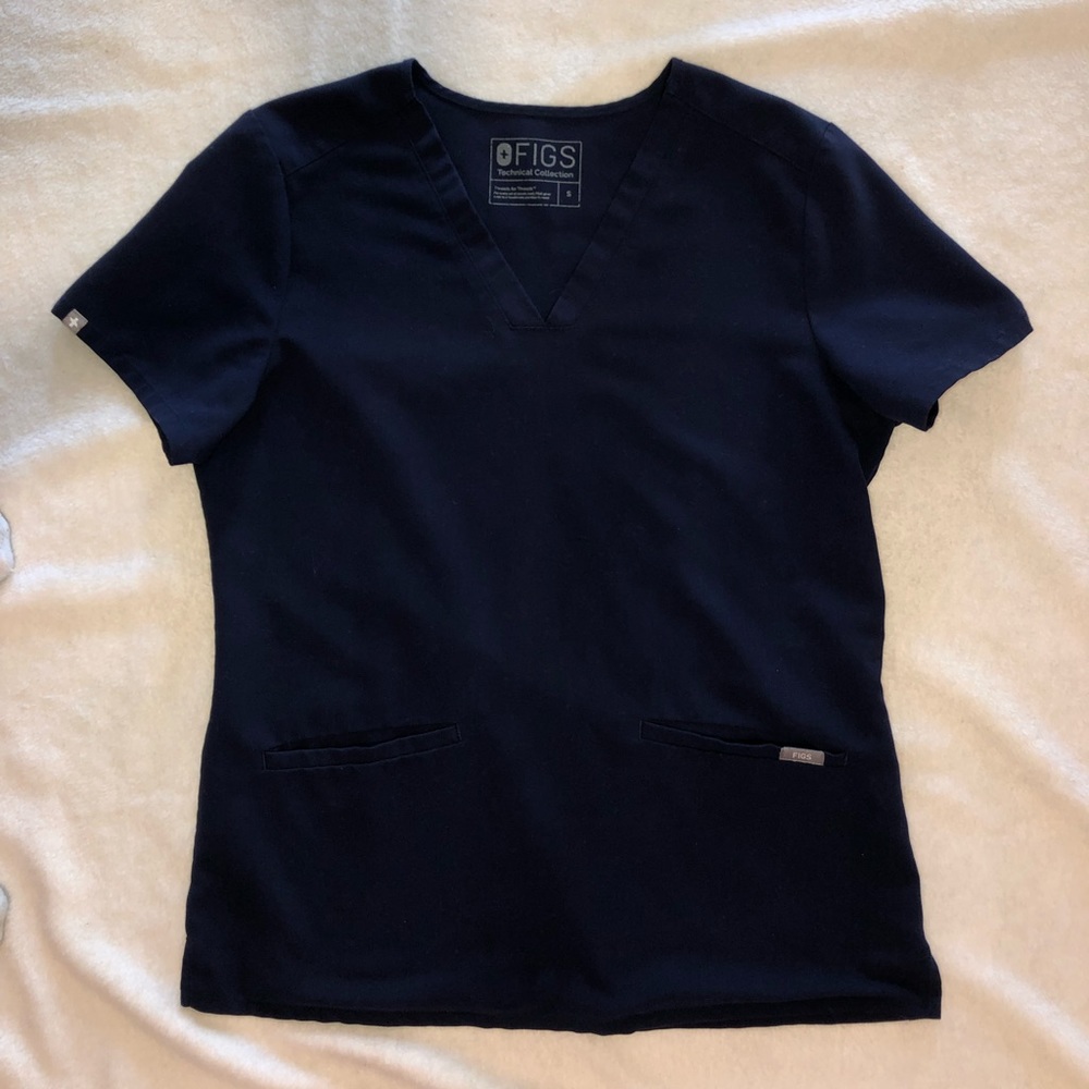 Figs Women's Navy Casma Three-Pocket S…